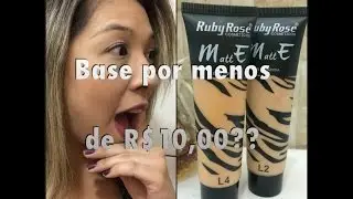 Resenha de base boa e barata!! Ruby Rose