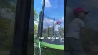 Kids Trampoline &mdash; Safe Outdoor Fun for Endless Jumping