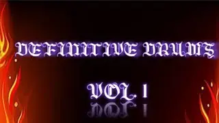 DRUM KIT - DEFINITIVE DRUMS VOL. 1 🔥🦆