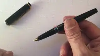 Обзор винтажной перьевой ручки Montblanc no. 22