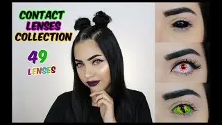 MY CONTACT LENSES COLLECTION | COSPLAY-HALLOWEEN | 49 CONTACT LENSES | MARIKA PISCEDDA