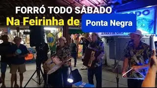 NATAL RN BRAZIL.. Sabadão de Forró Na Feirinha de Ponta Negra.