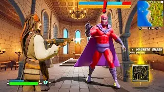 NEW MAGNETO BOSS in Fortnite Update