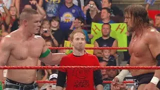 Сет Грин, Джон Сина и Трипл Эйч против The Legacy: Raw, 13 июля 2009 г.