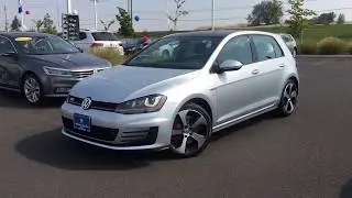 17 VW Golf GTI SE Reflex Silver Metallic