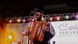 JEROME BATISTE & Zydeco Players - Houston Creole Heritage Festival 2017