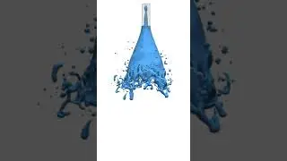 Swirling water jet simulation - OpenFOAM