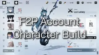 Punishing Gray Raven (Global) Lamia Character Build F2P Account #pgr