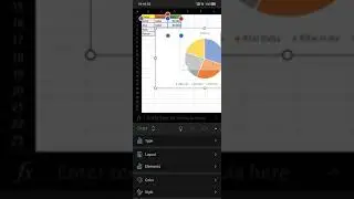 Office App- How to make pie chart in excel (steps:- select data👉Insert 👉 Chart 👉Pie)