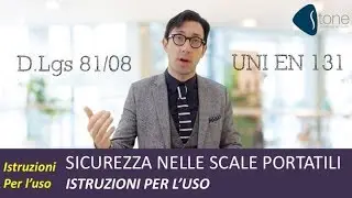 Sicurezza nelle scale portatili. Istruzioni per l'uso
