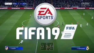 FIFA 19 GAMEPLAY Champions League Final 1080p 60fps (Real Madrid, Atletico Madrid, Spurs, Dortmund)