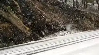 #Amazing!!!!# Snowfall at Kasar devi Almora..#