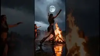 YULE RITUAL 🔥 Ancient Viking Fire Ceremony  Nordic Folk Song | Runes of Valhalla