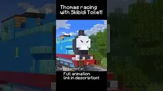 Skibidi Toilet Racing Thomas! #shorts
