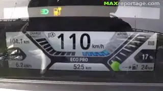 2017 BMW C evolution Long Range 0-100 km/h DYNAMIC & ECO PRO modes