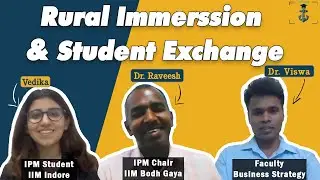 IIM Bodh Gaya IPM Panel || Rural Immersion, Student Exchange, Ideal Student & Extracurriculars