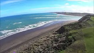 A successful uphill top landing at Raglan