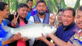 Monster Catla Fishing Videos | Giant Catla Fish Caught by Rod | Big Catla Fish Hunt by Hooks