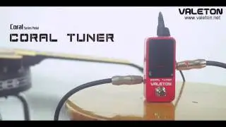 Coral Tuner Demo [ Valeton - Coral Series Pedal ]