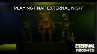 playing FNAF external nights