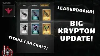 Krypton Dawn of Machine NFT Game | Equipment Crafting | Leaderboard | Titans | Wax Blockchain