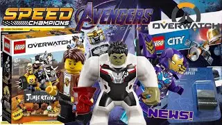 NEW FALL 2019 LEGO ENDGAME, OVERWATCH SETS & PROMOS! | NEWS