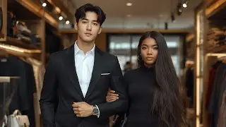 A Wealthy Handsome Korean man fell in love with an African girl. Part 1#koreandrama #folktales 