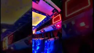 LED LIGHTS DJMUSIC LESAR LIGHT CLASS TOP NIONLIGHT 2022NEW COACHVAN BODYBUILDING MINIBUS ARTPAINTING