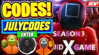 ⚠️New⚠️ ALL WORKING CODES For Squid Game X In July 2025 - Roblox Squid Game X Codes 2025