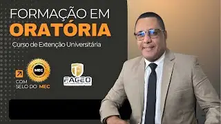 FORMAÇÃO ORATÓRIA COM O SELO DO MEC