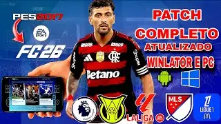 PES2017 PATCH 25 NO WINLATOR E PC ATUALIZADO 