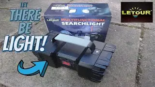 LeTour Dual Budget Spotlight Work light Tested!