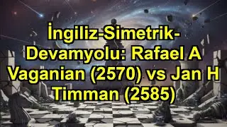 İngiliz-Simetrik-Devamyolu: Rafael A Vaganian (2570) vs Jan H Timman (2585)