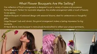 Neroli Blume | Trusted Miami Florist with Same-day Flower Delivery
