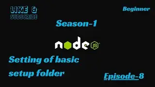 NODE JS Basic SETUP for beginners .Setting up static folder  in Hindi