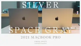 MacBook Pro 2021 SILVER против SPACE GRAY