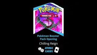 Sword & Shield Chilling Reign Pok&eacute;mon Booster Pack Opening