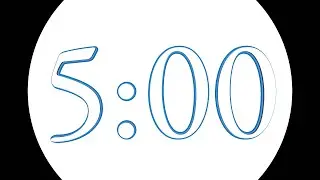 5-Minute - no sound - circle fill