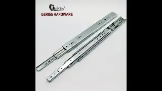 Soft close heavy duty ball bearing drawer slide