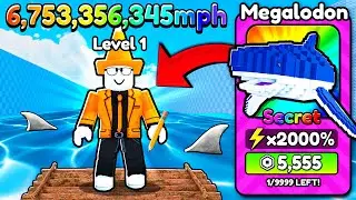 Starting Over as NOOB with BEST PET in Draw A Raft (Roblox)