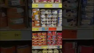 The price of canned food in Russia #shorts