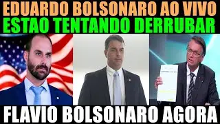 ESTÃO TENTANDO DERRUBAR FLÁVIO BOLSONARO