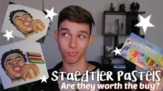 Staedtler Pastels - Are they worth the buy? 🦚 | DMC ART