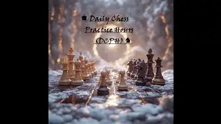 Session 32 of Daily Chess practice Hours (DCPH) ♞♞ #chesslivestream #chesslive #livechess