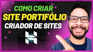 [2023] Como CRIAR um SITE de PORTIFÓLIO - Sem Programação | Passo a Passo