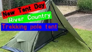 Revealing and first pitch of the River Country Trekker Tent.