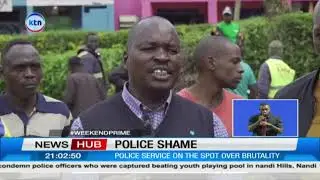 Outrage as police caught on CCTV beating young men playing pool in Nandi Hills