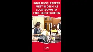 INDIA Bloc Senior Leaders Meet At Kharge&rsquo;s Residence As Countdown To Lok Sabha Results Begins