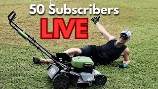 DIY Golf Garden LIVE | Backyard Course Walkthrough + Lawn Care