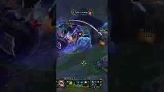 [QUADRAKILL] - Akali - Awesome execution while defending the base - League of Legends #shorts